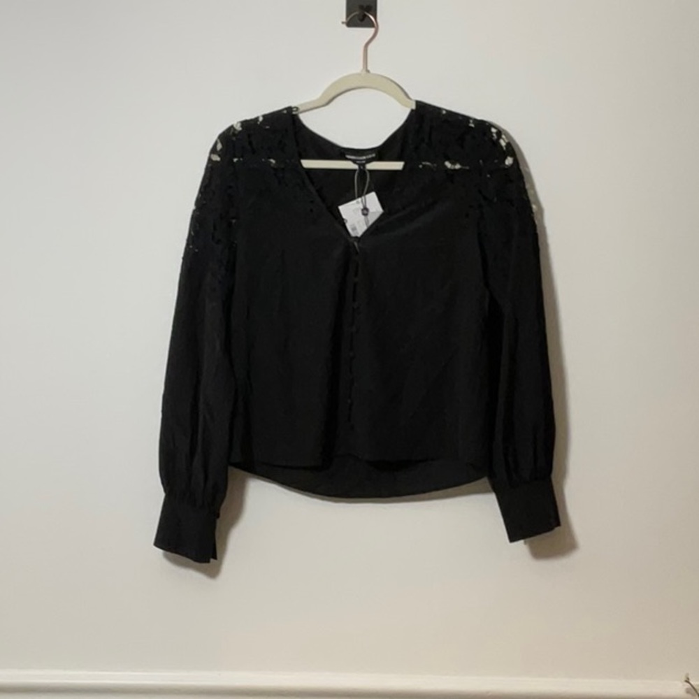 Generation Love Black Blouse Top